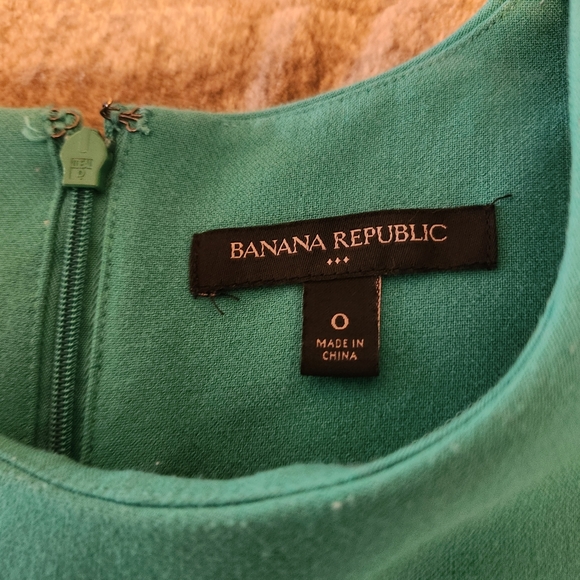 Banana Republic Teal Midi Dress - Picture 3 of 6